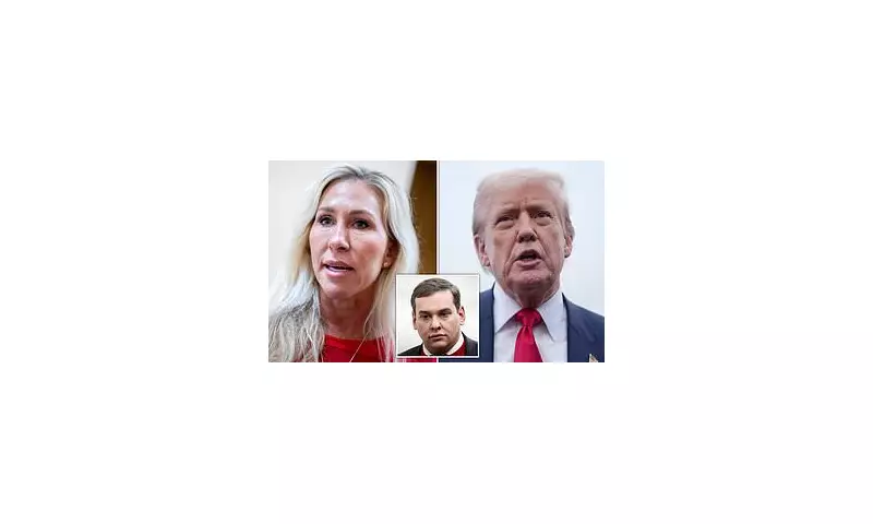 Marjorie Taylor Greene Urges Trump to Pardon George Santos in Emotional Prison Plea