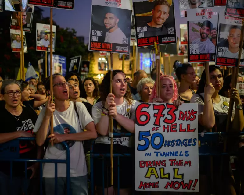 Massive Tel Aviv Protests Erupt Against Netanyahu's Gaza War Escalation Plan