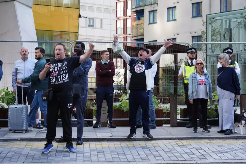 Met Police Officer Assaulted During Canary Wharf Protest: Suspect Charged