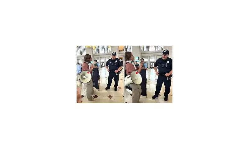 Met Police Officer Removes Pro-Palestinian Keffiyeh Scarf from Protester in Central London