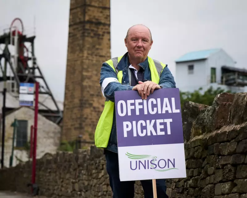 Miners' Historic Return: 1980s Strike Veterans Picket National Coal Mining Museum