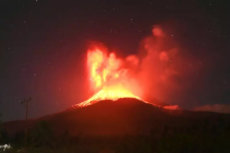 Mount Lewotobi Erupts: Thousands Evacuated as Indonesia's Twin Volcano Spews Ash and Lava