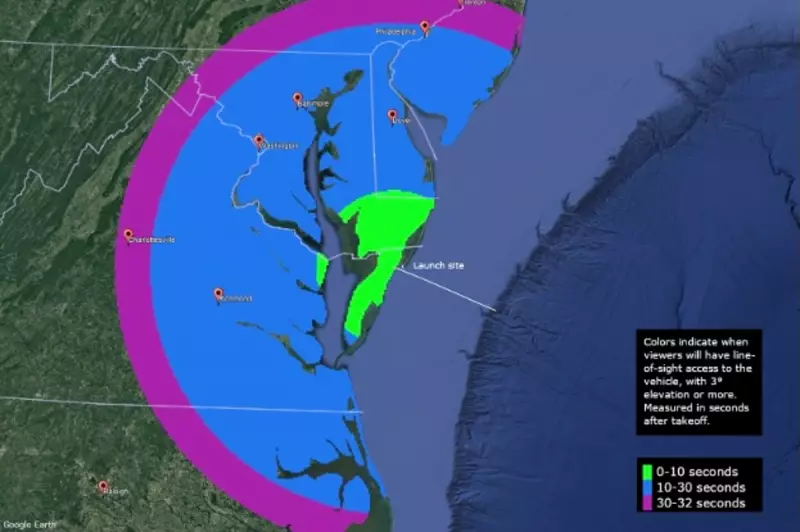 NASA to Launch Rocket from Virginia: Spectacular Night Sky Show Expected