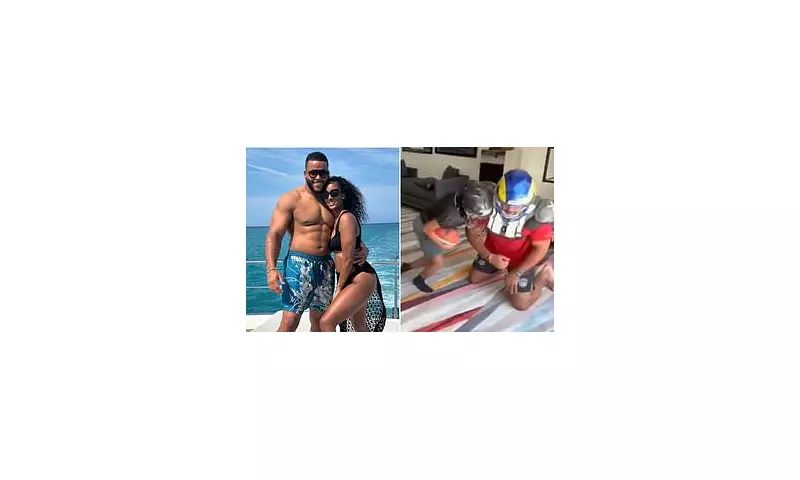 NFL Icon Aaron Donald Sparks Concern Among Fans with Intense Helmet-to-Helmet Clip Featuring His Son