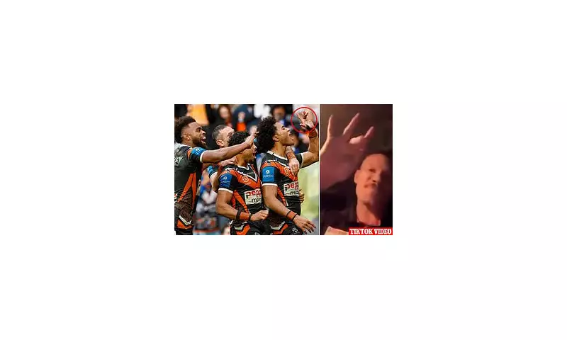 NRL Launches Probe After Wests Tigers Player's Controversial Gesture Towards Bulldogs Fans