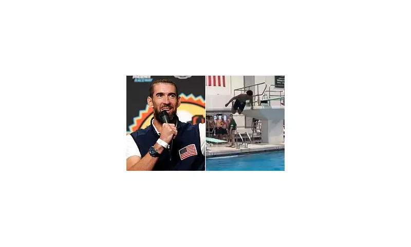 Olympic Legend Michael Phelps Dives into NFL Territory with Baltimore Ravens Challenge