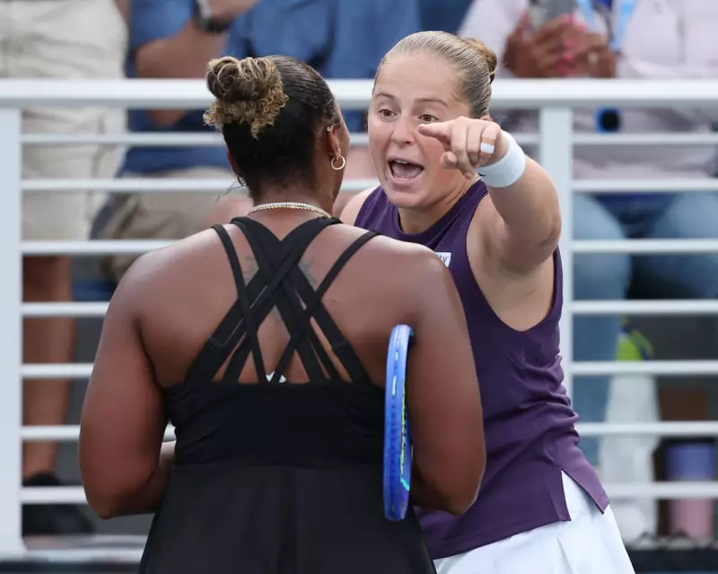 Ostapenko & Townsend Clash in Heated US Open Row | On-Court Tension Erupts