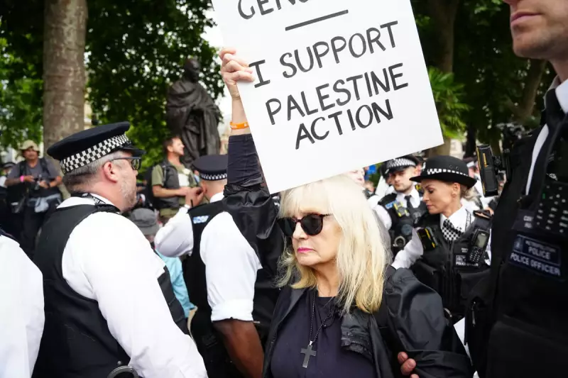 Palestine Action Activists Arrested in London Amid Terrorism Ban Protests