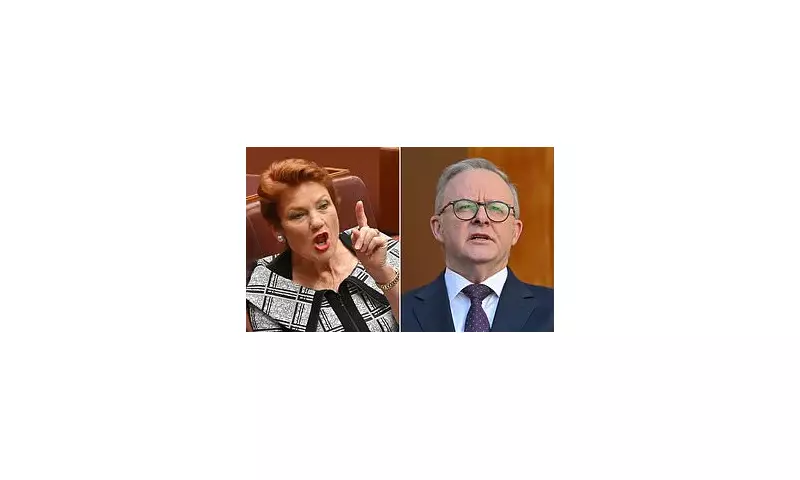Pauline Hanson Clashes with Anthony Albanese Over Hamas and Palestine in Fiery Debate