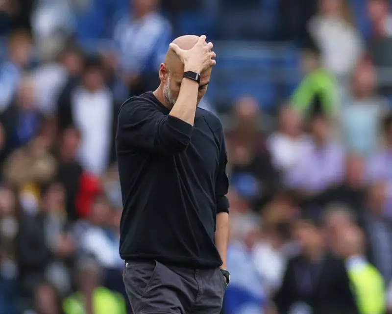 Pep Guardiola's Manchester City Edge Brighton in Premier League Thriller | Guardiola's 300th Win