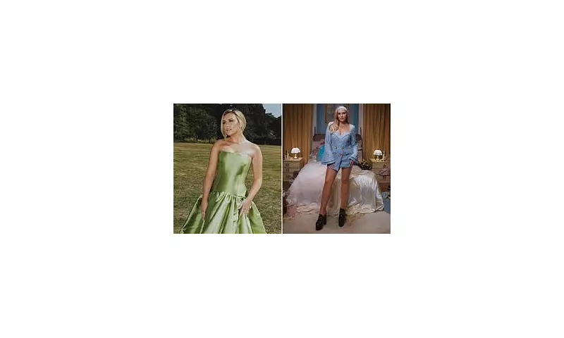 Perrie Edwards Stuns in Leggy Blazer Dress as She Drops Debut Solo Single 'Forget About Us' | Daily Mail