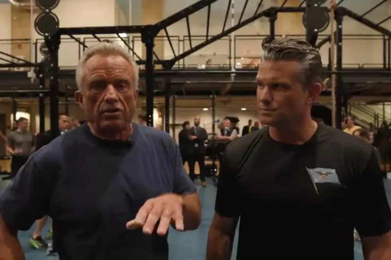 Pete Hegseth's Push-Up Challenge with RFK Jr Sparks Viral Debate on Fitness and Politics