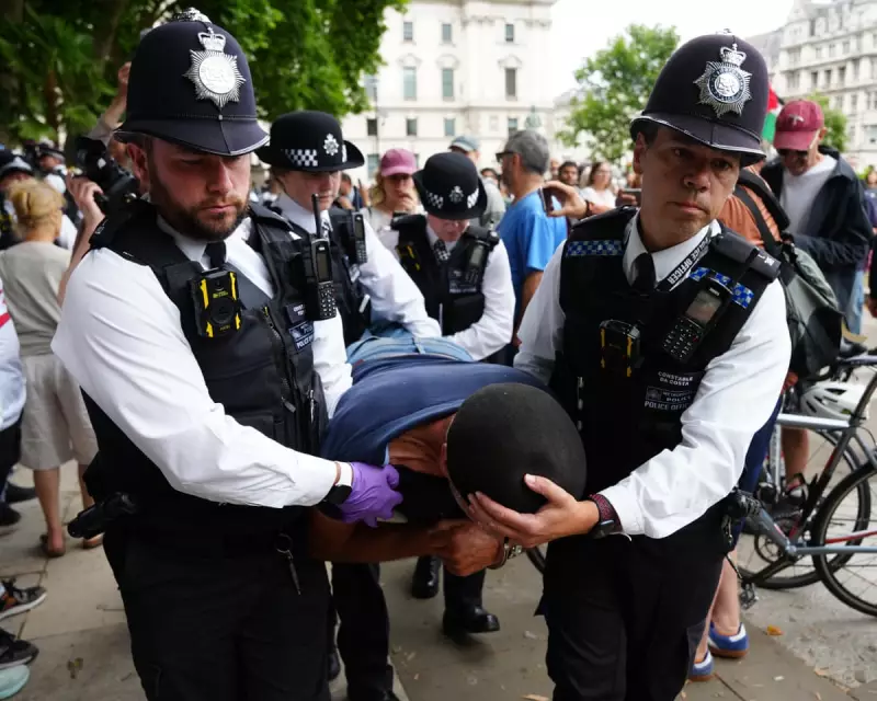Police Foil London Protest: 50 Arrested in Preemptive Strike Against Palestine Action Group