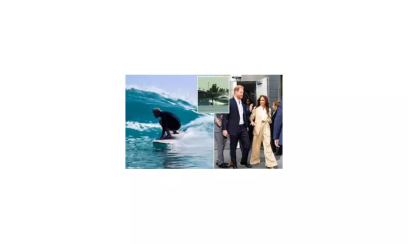 Prince Harry Faces Online Ridicule After Awkward Surfing Display with Meghan Markle in California