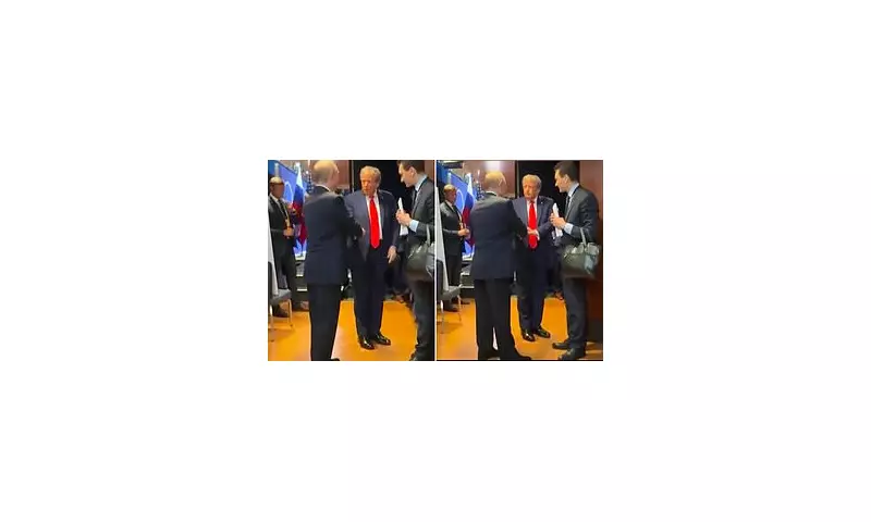 Putin's Suspicious Leg Twitching & Trump's Napoleon Complex: A Bizarre Farewell Moment