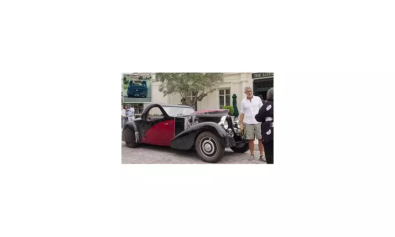 Rare 1937 Bugatti Type 57S Atalante Spotted on Country Road Trip Ahead of Prestigious Car Show