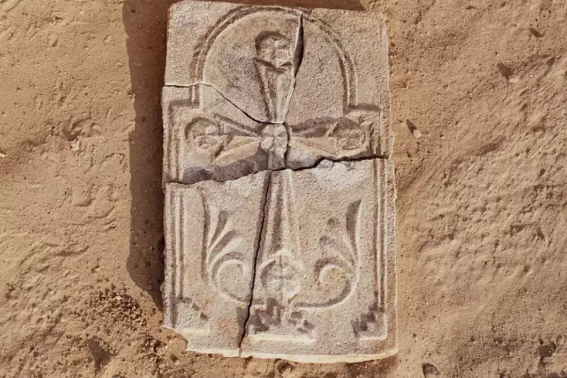 Rare 6th-Century Christian Cross Unearthed in Abu Dhabi Rewrites Regional History