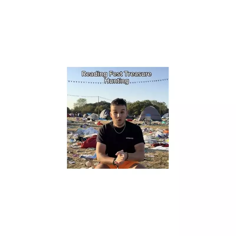 Reading Festival Clean-Up Shocker: I Sifted Through the Abandoned Tents and Found a Goldmine of Waste