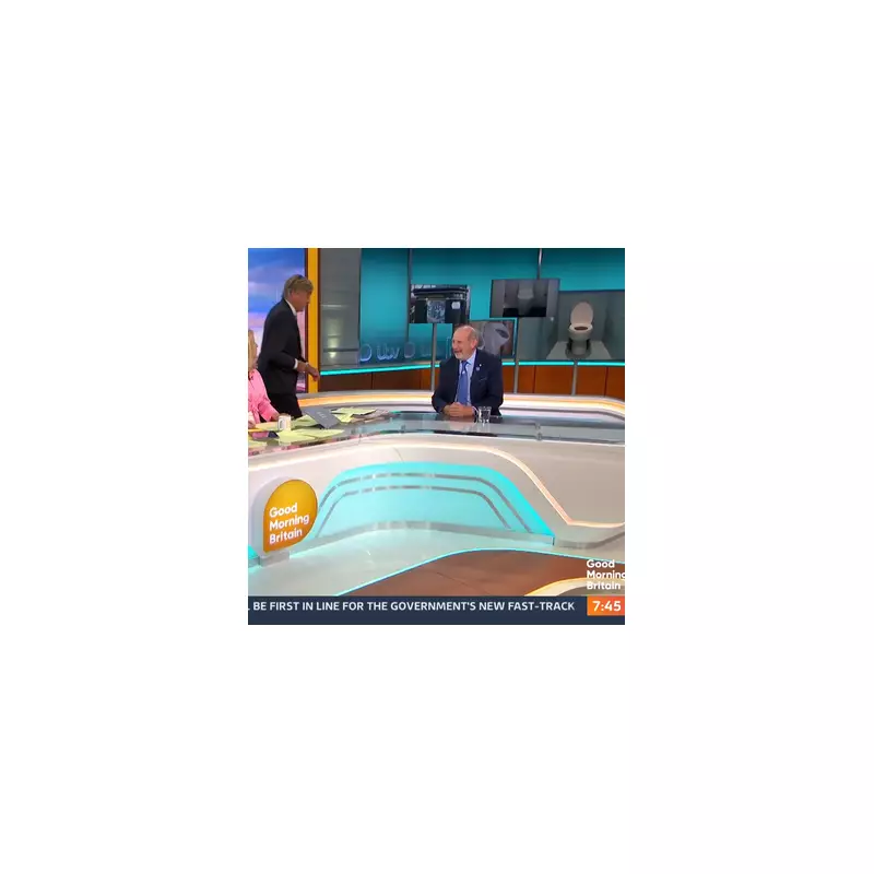 Richard Madeley Storms Off GMB Set After Clash With Guest Over Rwanda Policy | Mirror