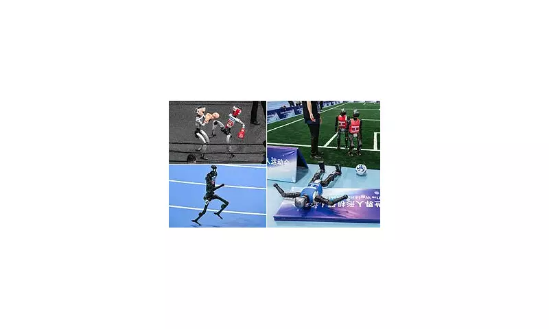 Robot Olympics in China: Humanoid Footballers and Athletes Compete in Groundbreaking Event