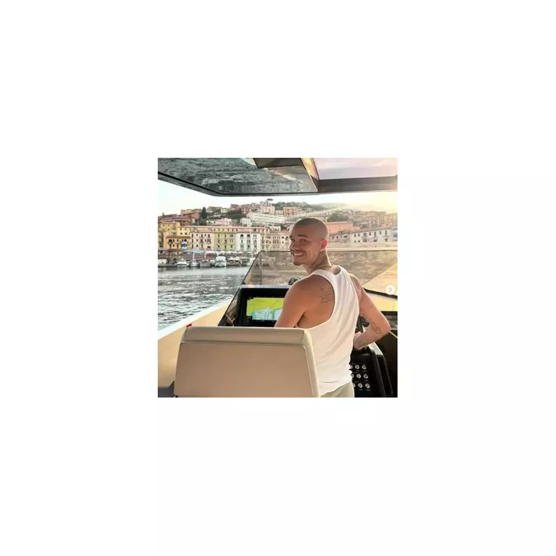 Romeo Beckham Soaks Up the Sun in Ibiza with Model Girlfriend Mia Regan