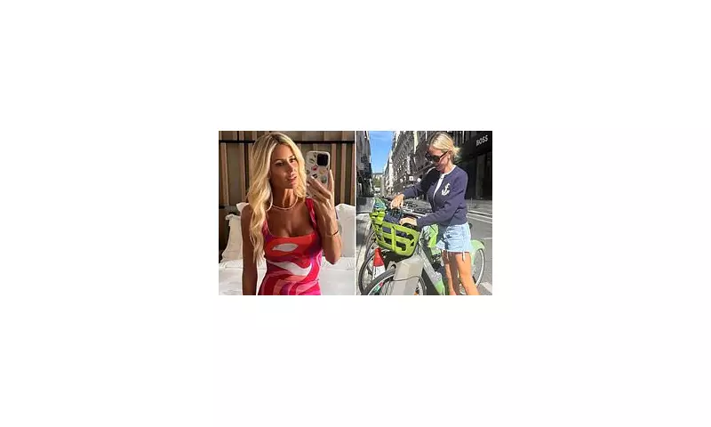 Roxy Jacenko's Parisian Chic: PR Queen Spotted with Coveted Birkin on Bicycle Ride
