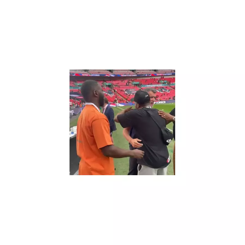 Roy Keane's Surprise Community Shield Hug with Micah Richards Goes Viral