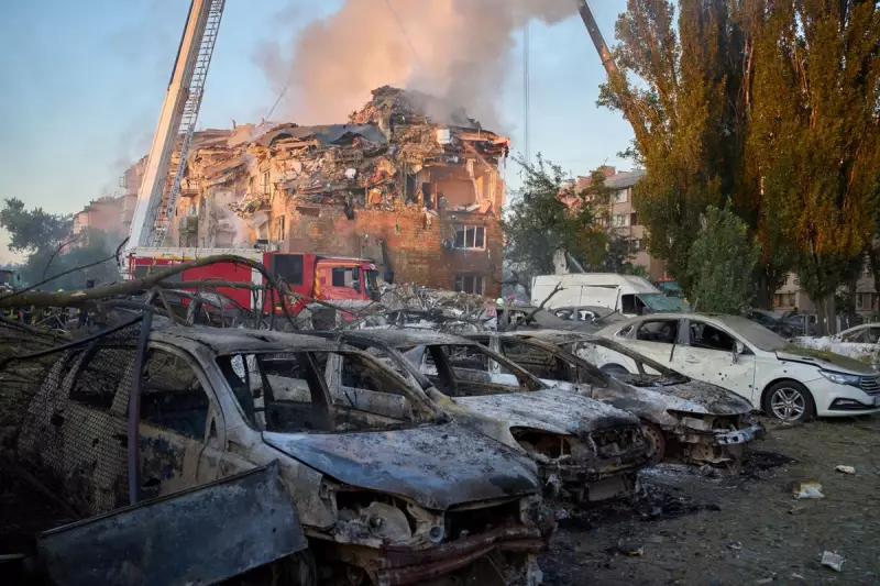 Russia Unleashes Deadly Barrage on Kyiv as UK Condemns 'Despicable' Attack on Civilians