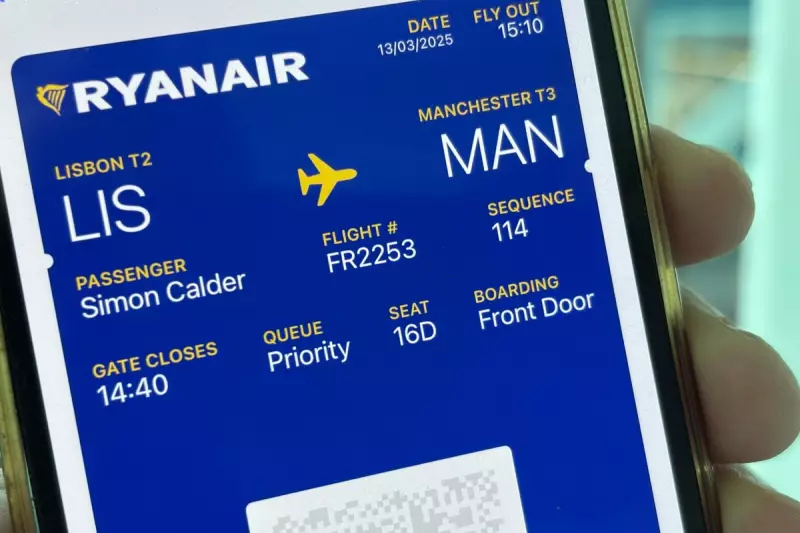 Ryanair Goes Digital-Only: Passengers Must Use Smartphone Boarding Passes