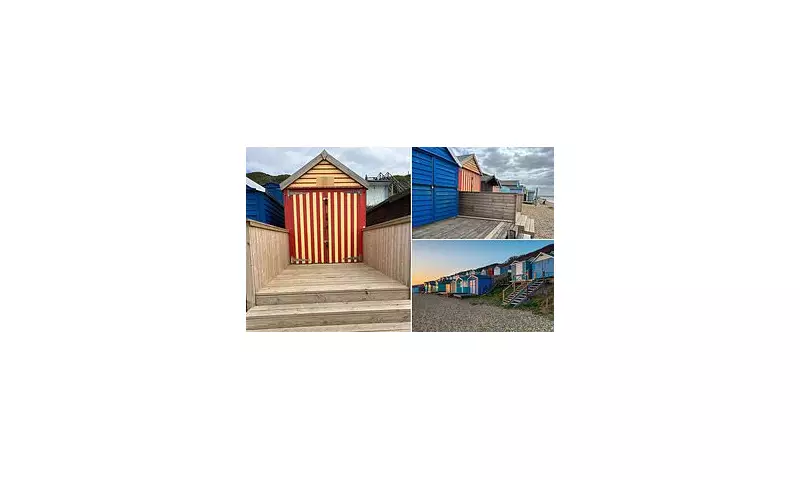 Seaside Feud: Beach Hut Owner Sparks Outrage Over 'Eyesore' Fence Blocking Stunning Seafront Views