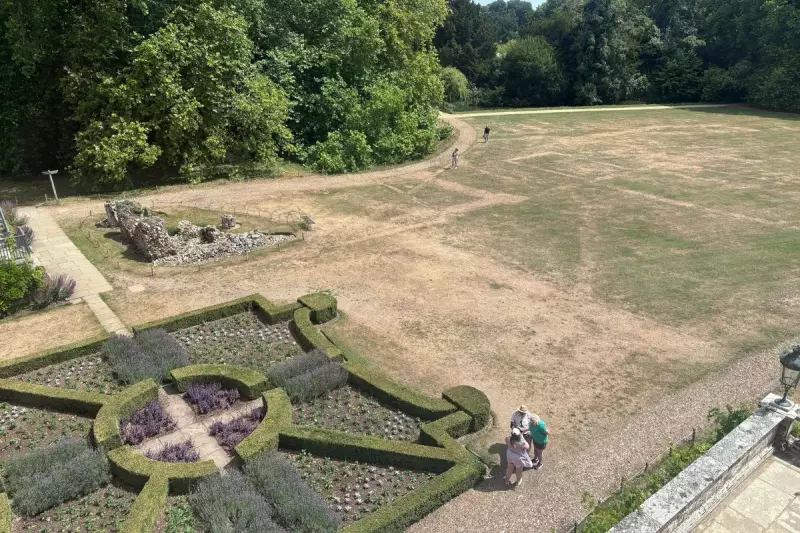 Secret Gardens Revealed: Heatwave Uncovers Lost Historical Landscapes at National Trust Sites