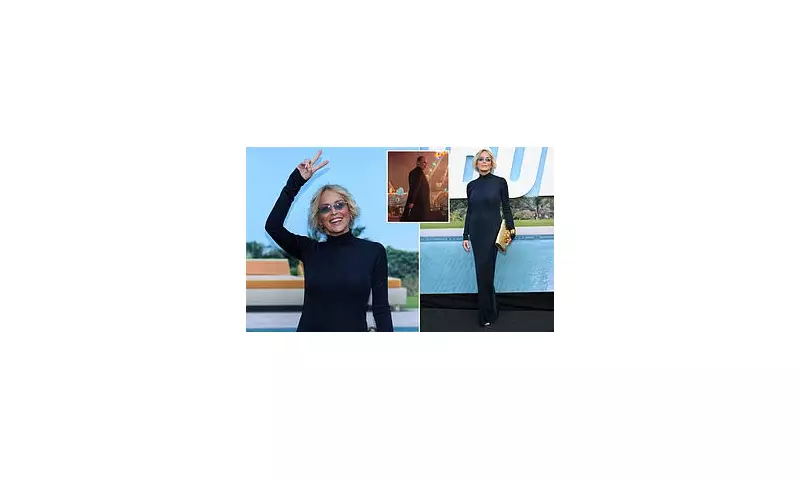 Sharon Stone Stuns on Red Carpet with Her Sons in Rare Family Appearance