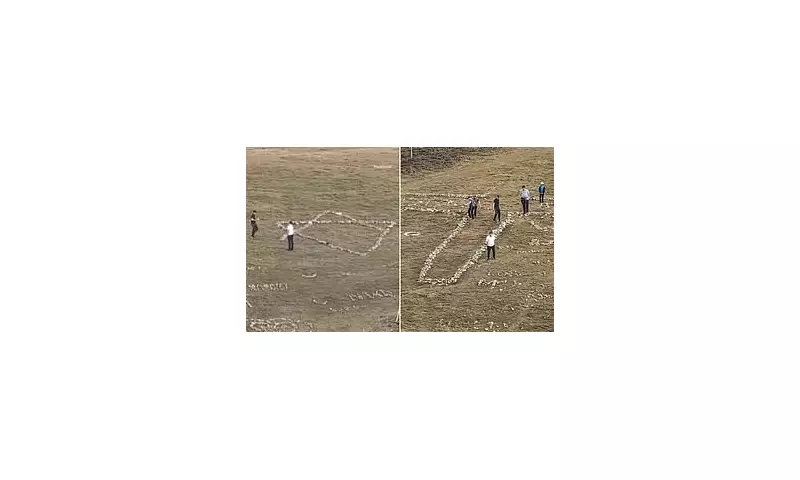 Shock in Italy as Jewish Tourists Dismantle Christian Cross, Build Giant Star of David on Hillside | Daily Mail