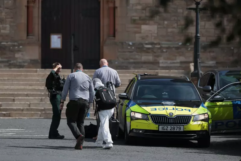 Shocking Attack on Catholic Priest in Downpatrick: Police Hunt for Suspect