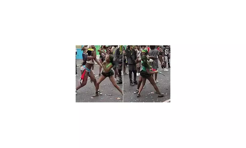 Shocking Brawl Erupts at Notting Hill Carnival | Daily Mail Exclusive Footage