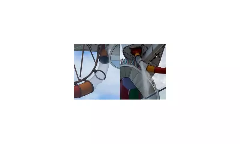 Shocking Cruise Incident: Passenger Injured as Water Slide Panel Shatters Mid-Ride