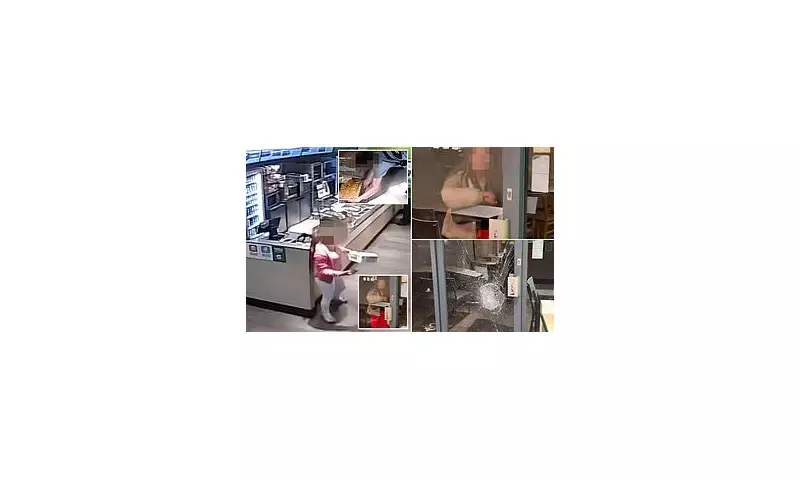 Shocking Footage: Racist Teen Girl Gang Rampage Through High Street - Shops Vandalised, Police Scramble