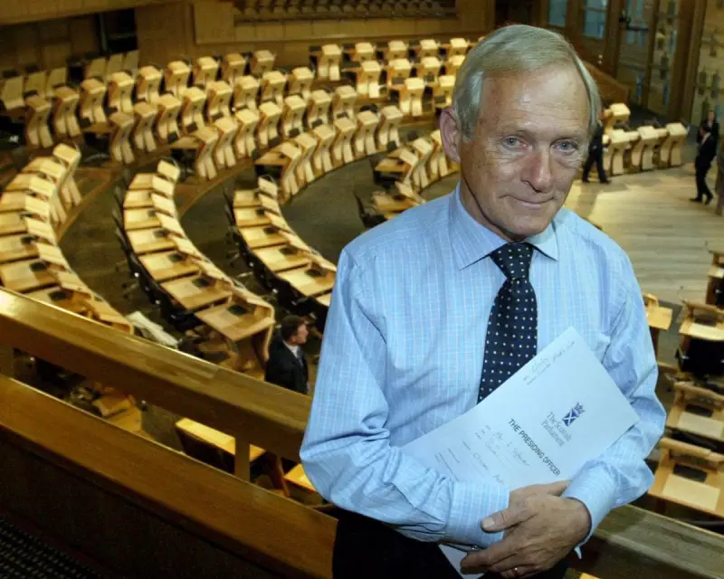Sir George Reid: Scotland's Political Titan and Holyrood's First Presiding Officer Dies at 86
