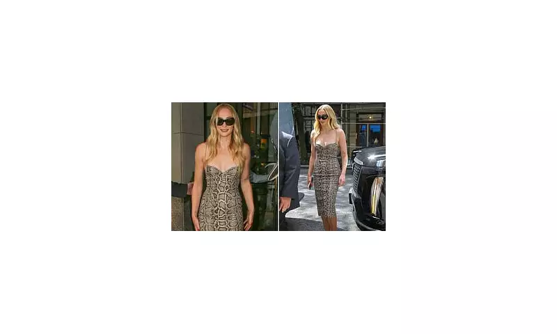 Sophie Turner Slams Mom-Shamers Over Snake-Print Dress in New York