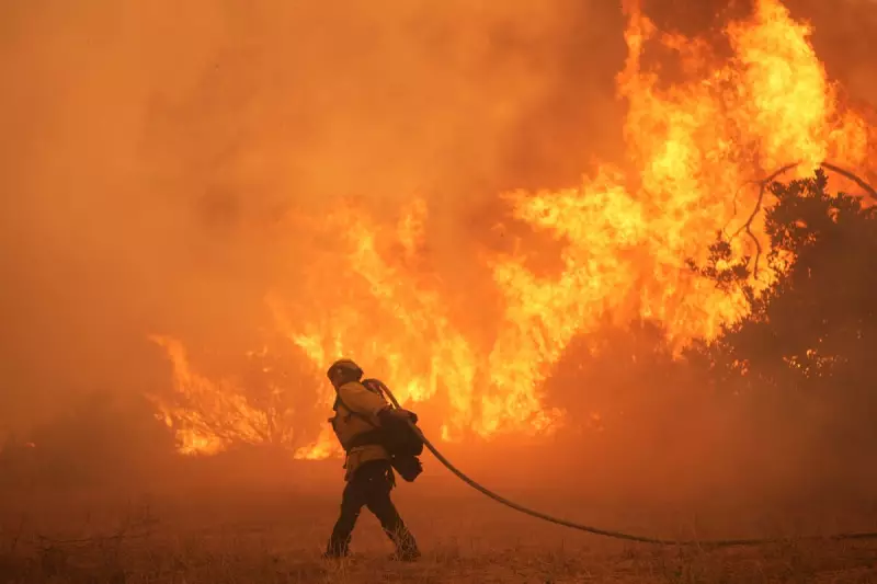 Southern California Wildfire Forces Evacuations as Flames Spread Rapidly