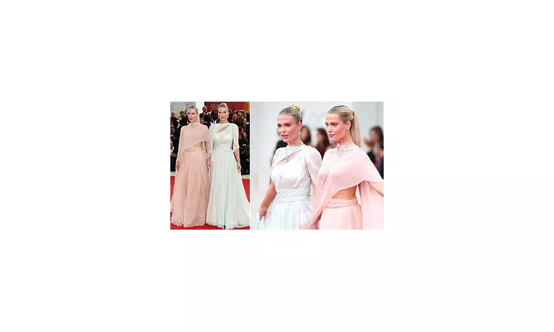 Spencer Sisters Amelia and Eliza Dazzle at Venice Film Festival in Style Showdown