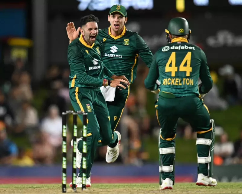 Spin Wizard Maharaj Devastates Australia as South Africa Claim Thrilling ODI Victory