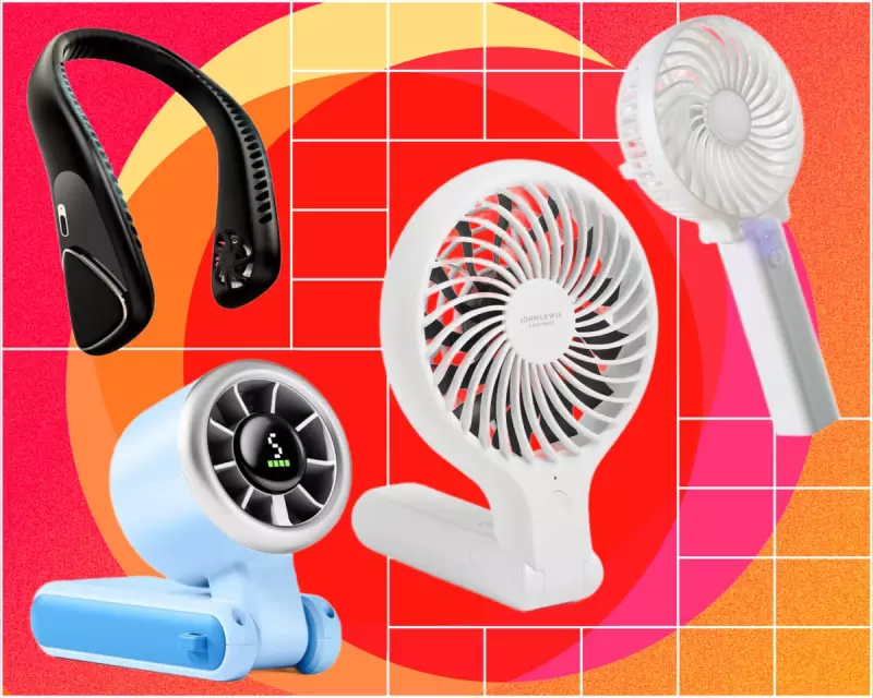 Stay Cool Anywhere: The Best Portable Neck and Handheld Fans in the UK