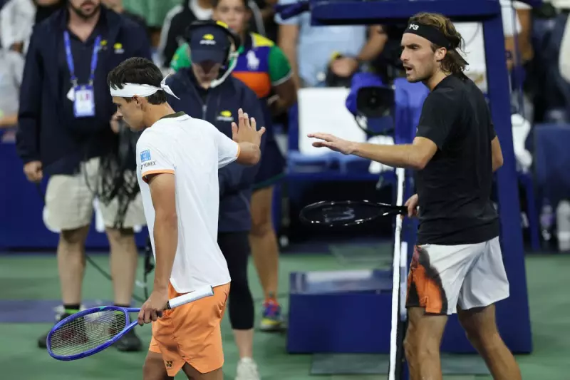 Stefanos Tsitsipas US Open Handshake Row: Greek Star's Frosty Exchange with Daniel Altmaier Sparks Controversy | The Independent