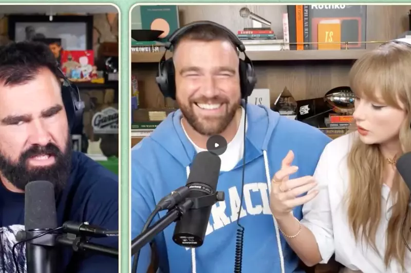 Taylor Swift Parties with Jason Kelce and Prince William in Viral Night Out