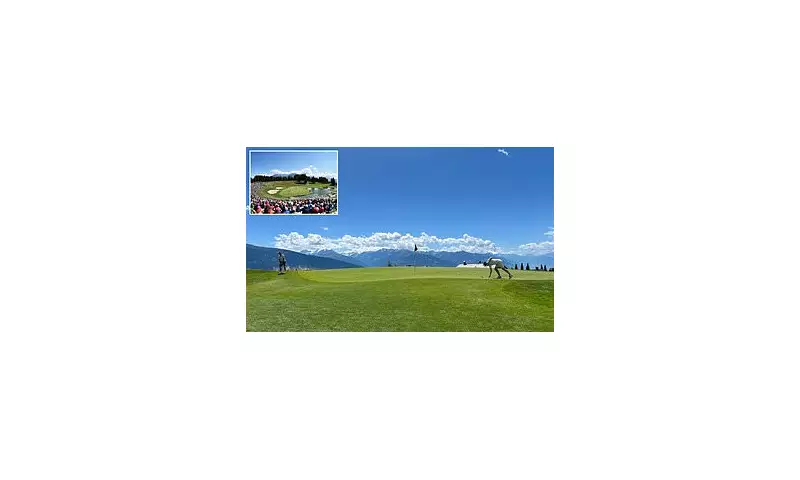 Tee Off in the Clouds: Golfing in the Swiss Alps at Crans-sur-Sierre