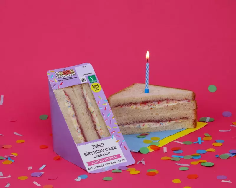 Tesco's Birthday Cake Sandwich Sparks Social Media Debate: Love It or Hate It?