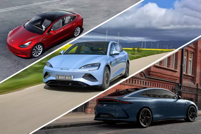 Tesla Model 3 vs BYD Seal vs MG4 EV: The Ultimate Electric Saloon Showdown for UK Drivers