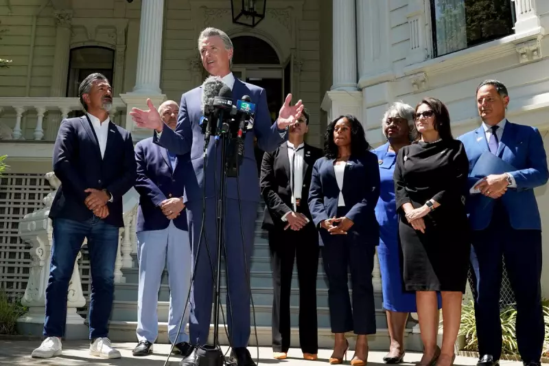 Texas GOP Sparks Outrage with Controversial 'California Border' Billboard Campaign