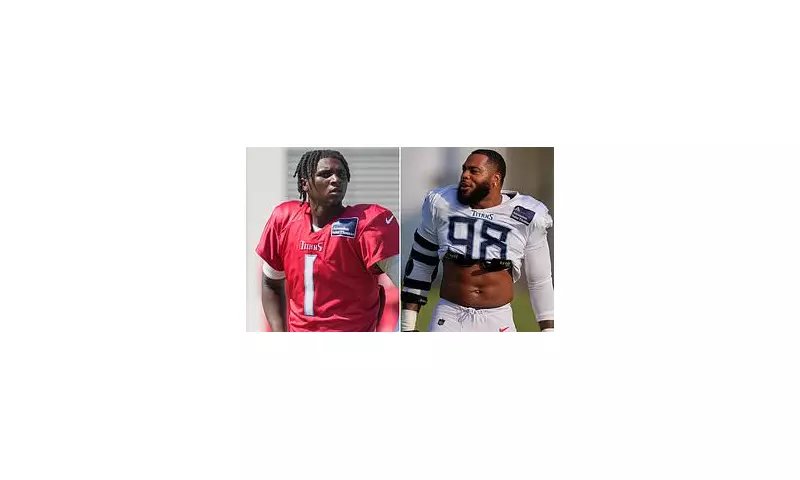 Titans' Training Camp Erupts: Cam Ward and Jeffery Simmons Clash in Heated Scuffle